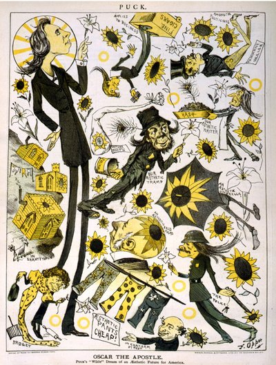 Oscar de apostel, 1882 door Frederick Burr Opper